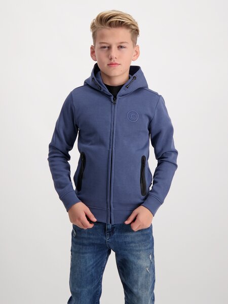 Cars Jeans KIDS ISCAR HOOD SW Indigo