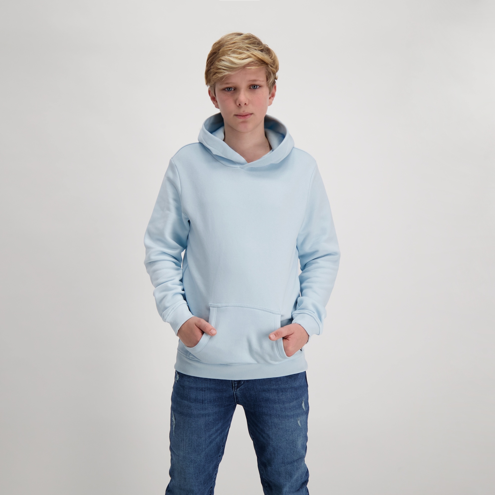 KIDS KIMAR HOOD SW LIGHT BLUE
