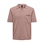 Only & Sons ONSACE REG 12 SS SLUB POLO KNIT BURLWOOD