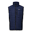 Nordberg MENS KNITTED AND WOVEN VEST TOMMY NAVY