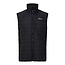 Nordberg MENS KNITTED AND WOVEN VEST TOMMY BLACK