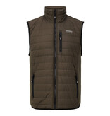 Nordberg MENS KNITTED AND WOVEN VEST TOMMY ARMY