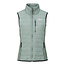 LADIES KNITTED AND WOVEN VEST TIRZA  HERBAL GREEN