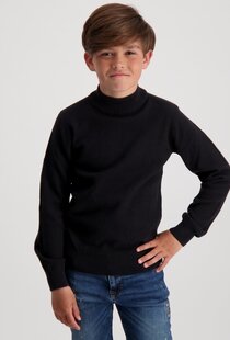 Kids TRUSSET SW Mockneck Black