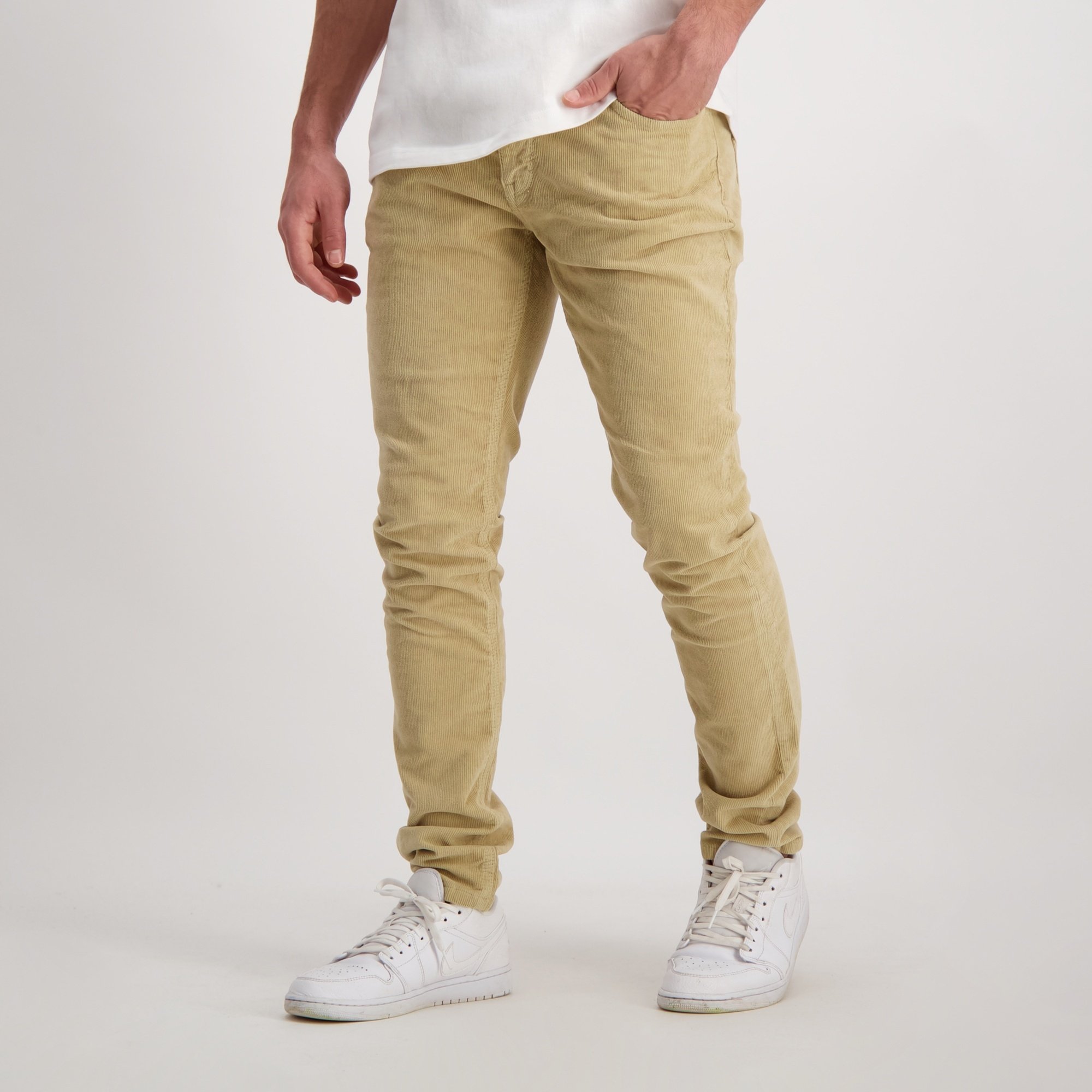 Cars Jeans BLAST Corduroy Stretch Khaki