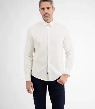 Lerros 2001050 BASIC POPLIN OVERHEMD (100 WHITE)