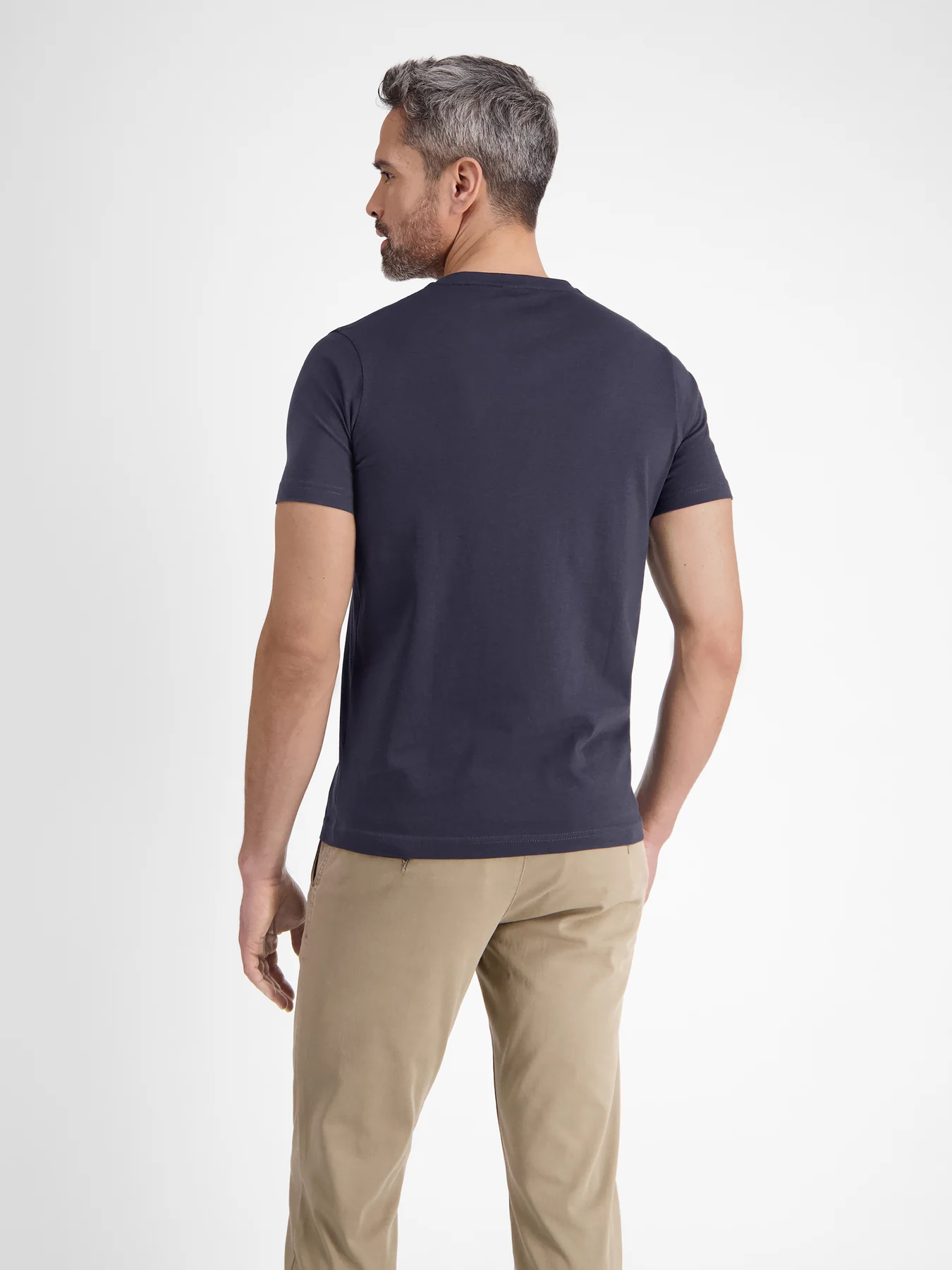 2003000 KLASSIEK HEREN-T-SHIRT ME RONDE HALS (480 NAVY)