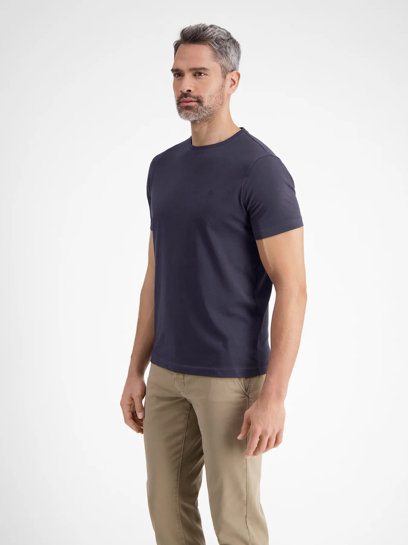 2003000 KLASSIEK HEREN-T-SHIRT ME RONDE HALS (480 NAVY)