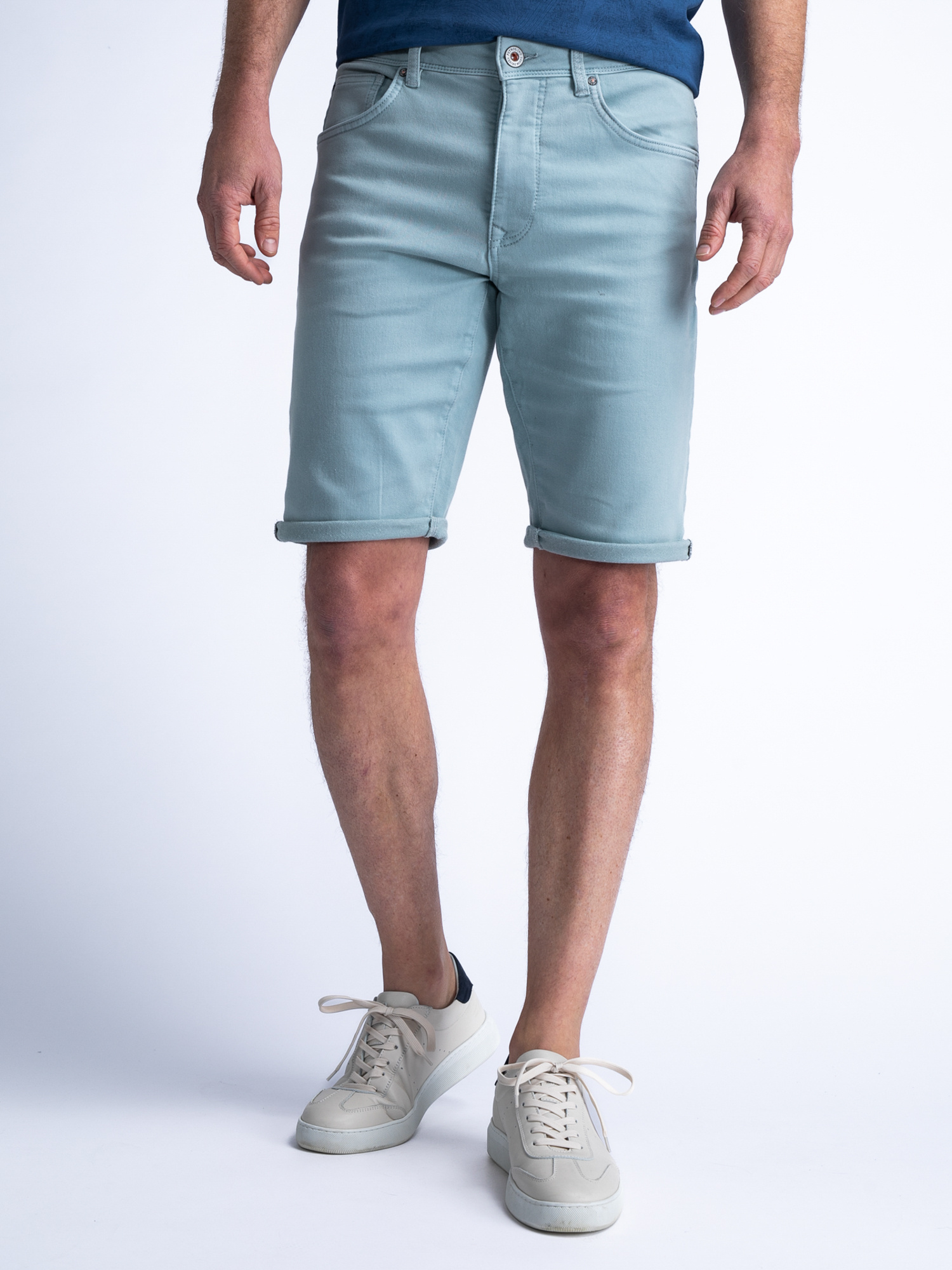 Petrol Men Shorts Denim M-1040-SHO005 (5179 Aqua Grey)