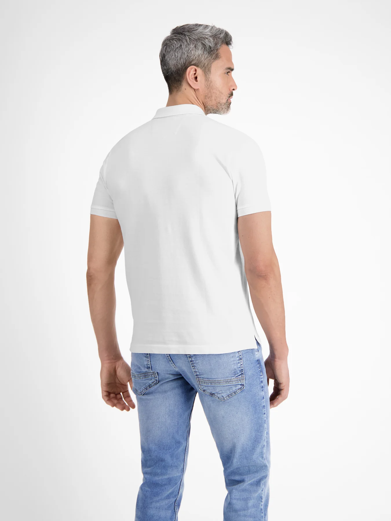 2003200 BASIC POLOSHIRT EN PIQUÉKWALITEIT (100 WHITE)