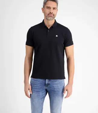 Lerros 2003200 BASIC POLOSHIRT EN PIQUÉKWALITEIT (290 BLACK)