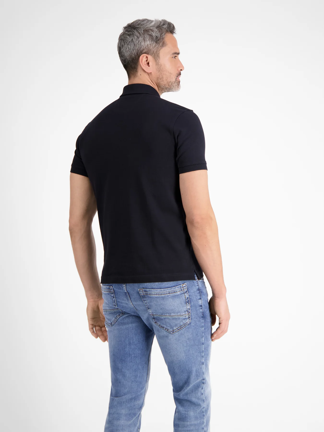 2003200 BASIC POLOSHIRT EN PIQUÉKWALITEIT (290 BLACK)