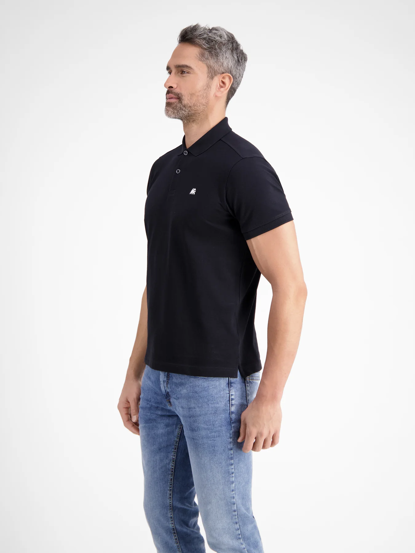 2003200 BASIC POLOSHIRT EN PIQUÉKWALITEIT (290 BLACK)