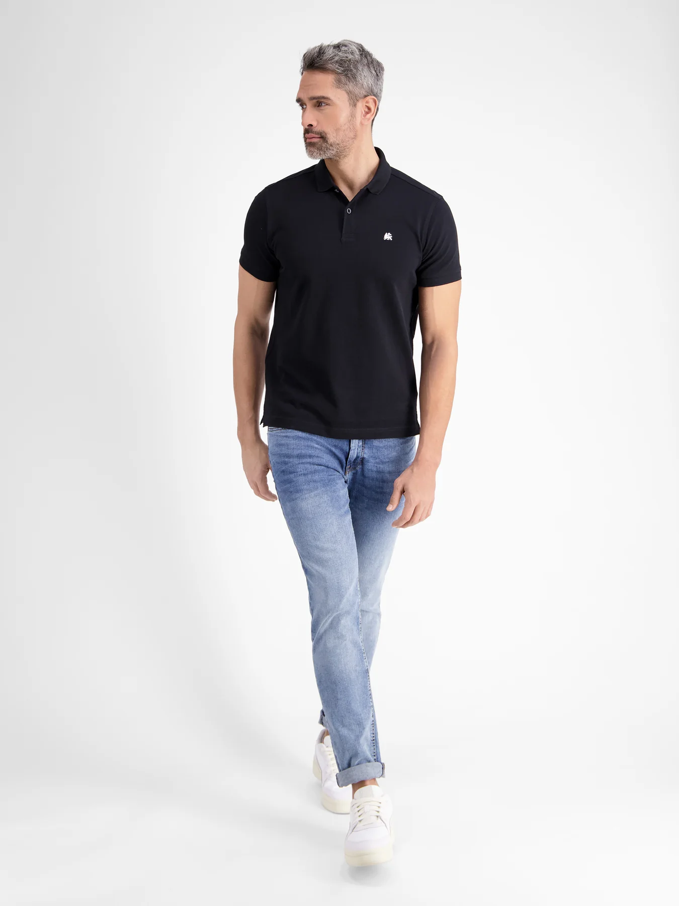 2003200 BASIC POLOSHIRT EN PIQUÉKWALITEIT (290 BLACK)