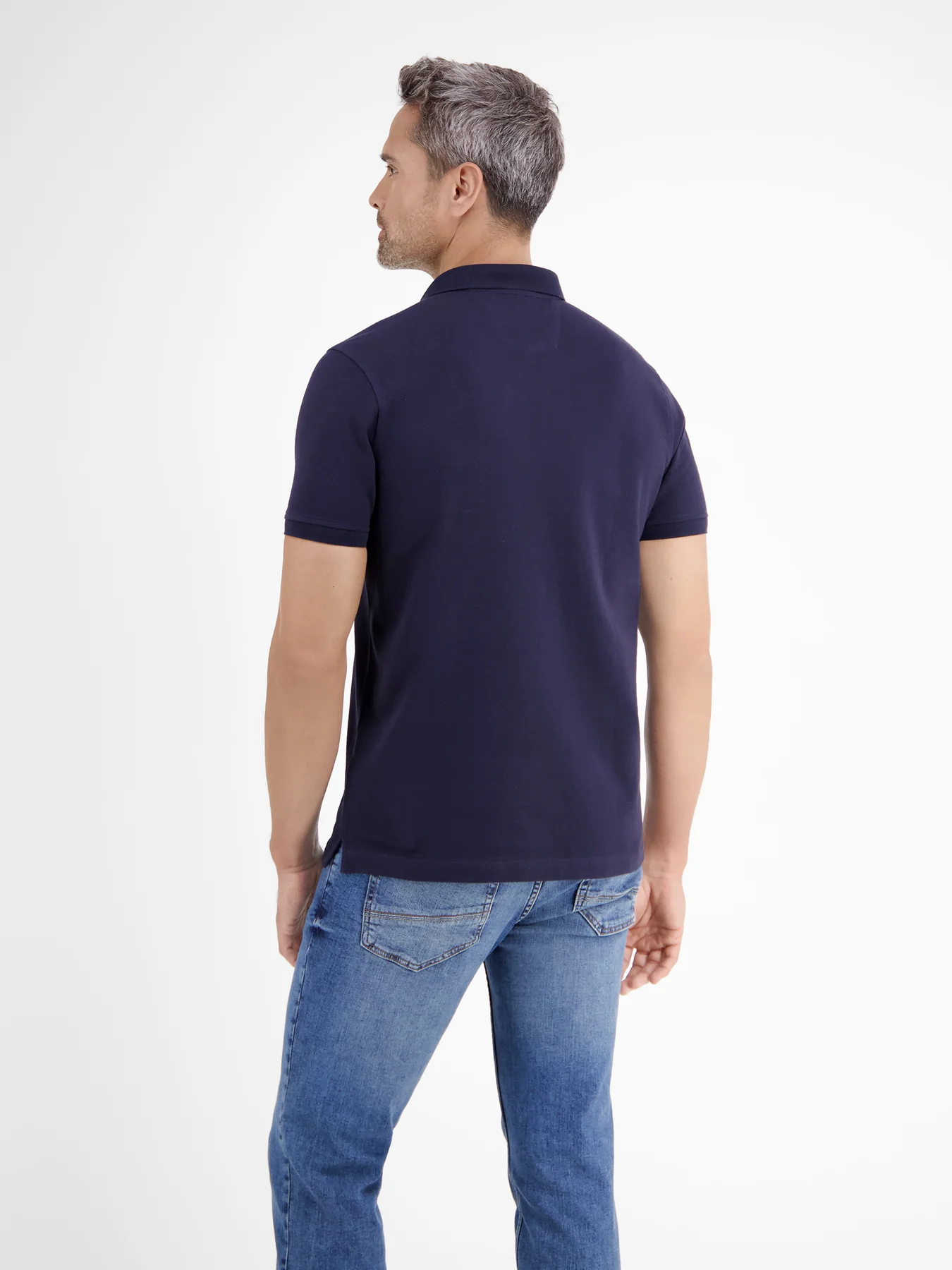 2003200 BASIC POLOSHIRT EN PIQUÉKWALITEIT (480 NAVY)
