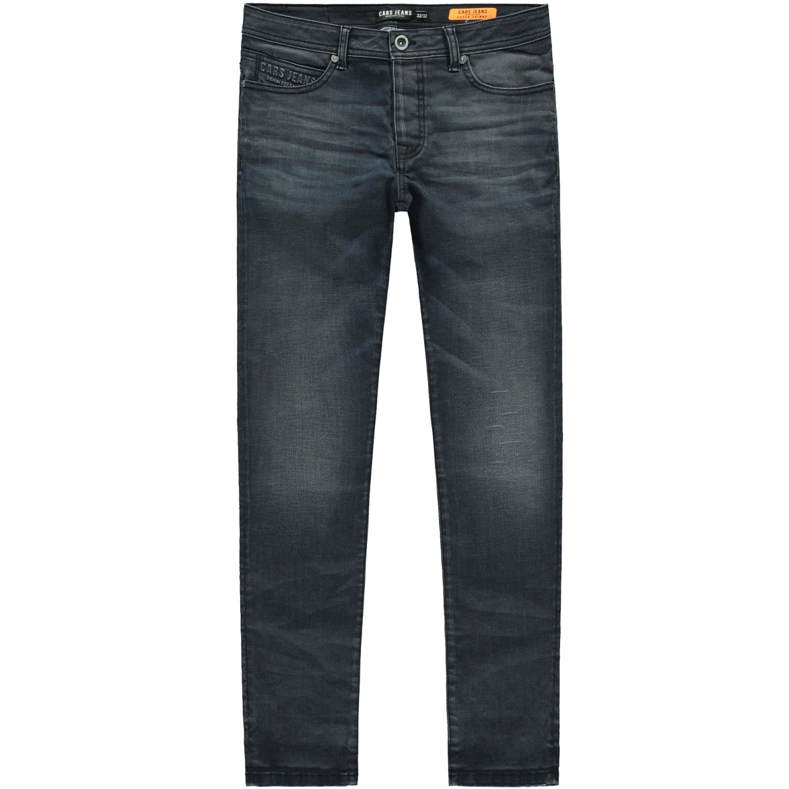 Cars Jeans DUST Super Skinny Black Coated