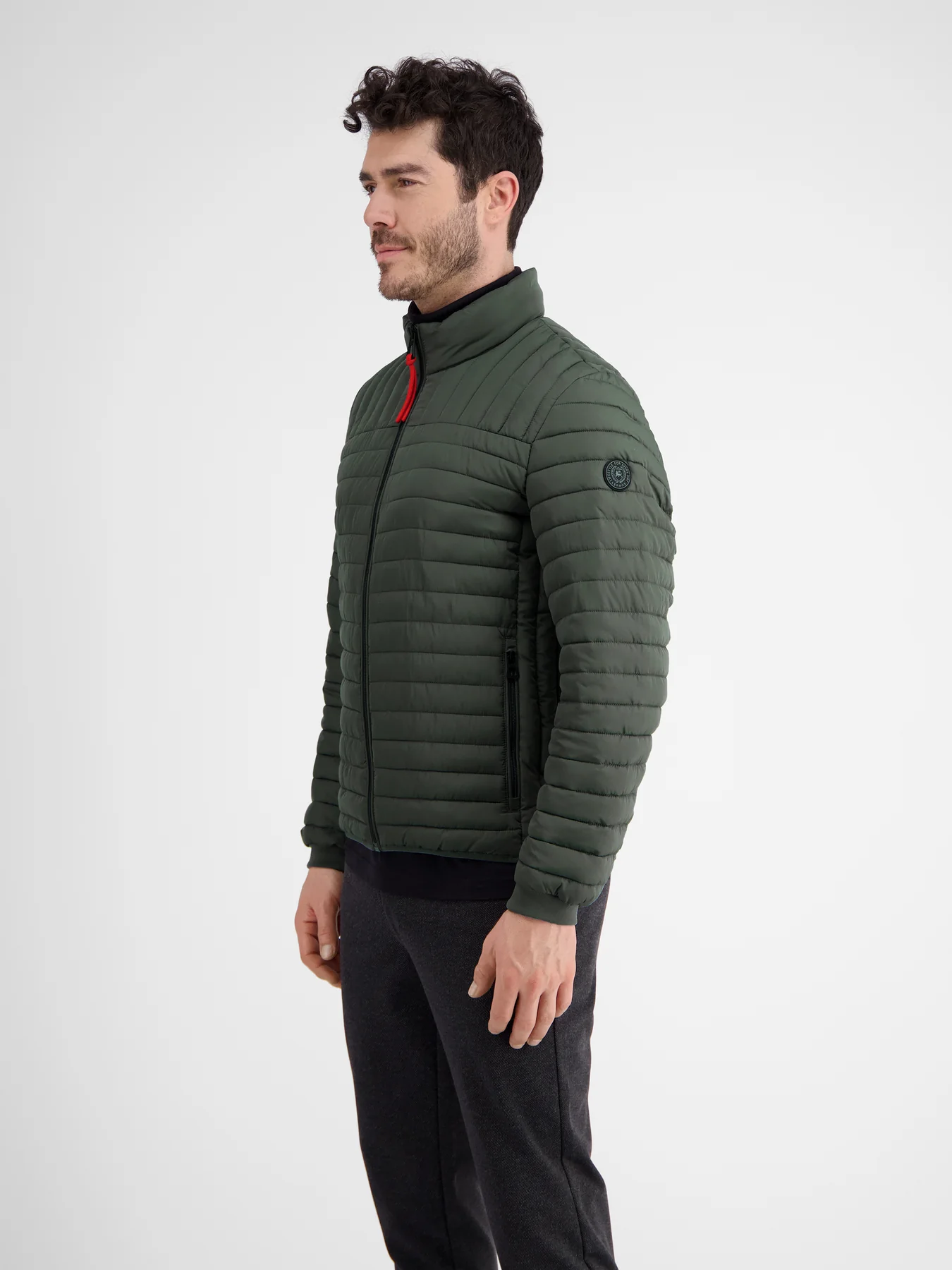 2007040 LICHTGEWICHT BLOUSON (618 MINERAL GREEN MELANGE)