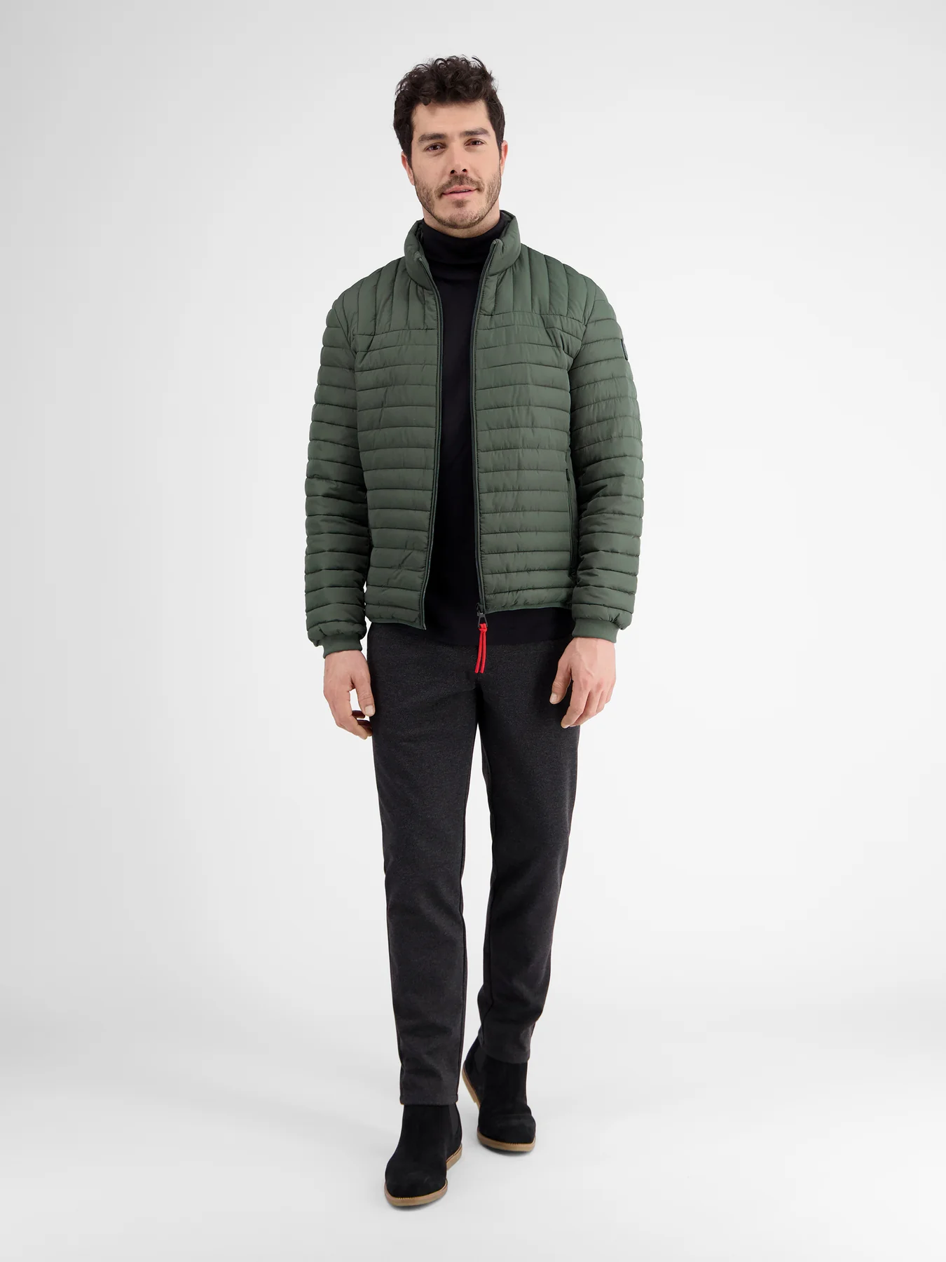 2007040 LICHTGEWICHT BLOUSON (618 MINERAL GREEN MELANGE)