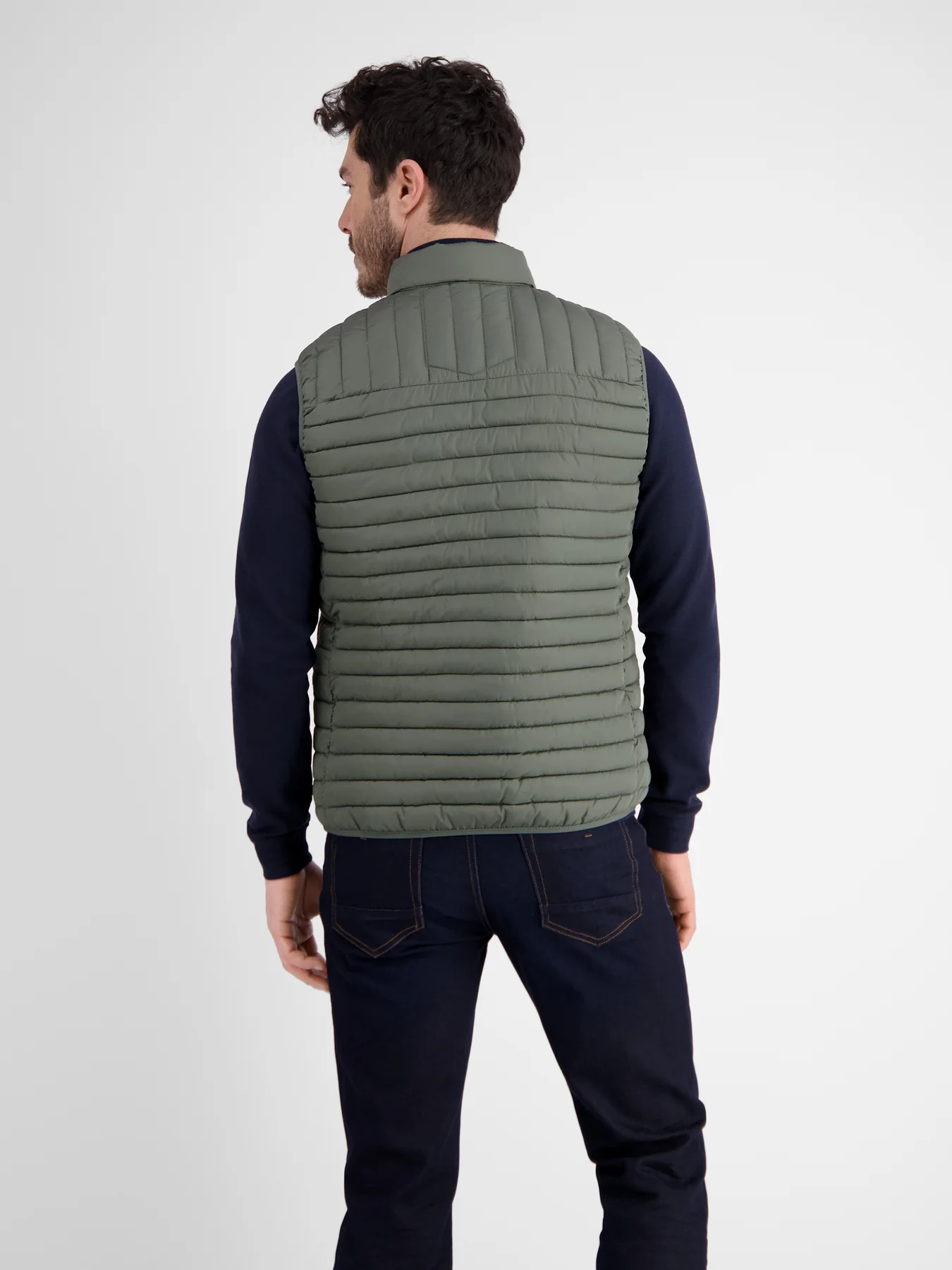 2007341 LICHTGEWICHT VEST (618 MINERAL GREEN MELANGE)