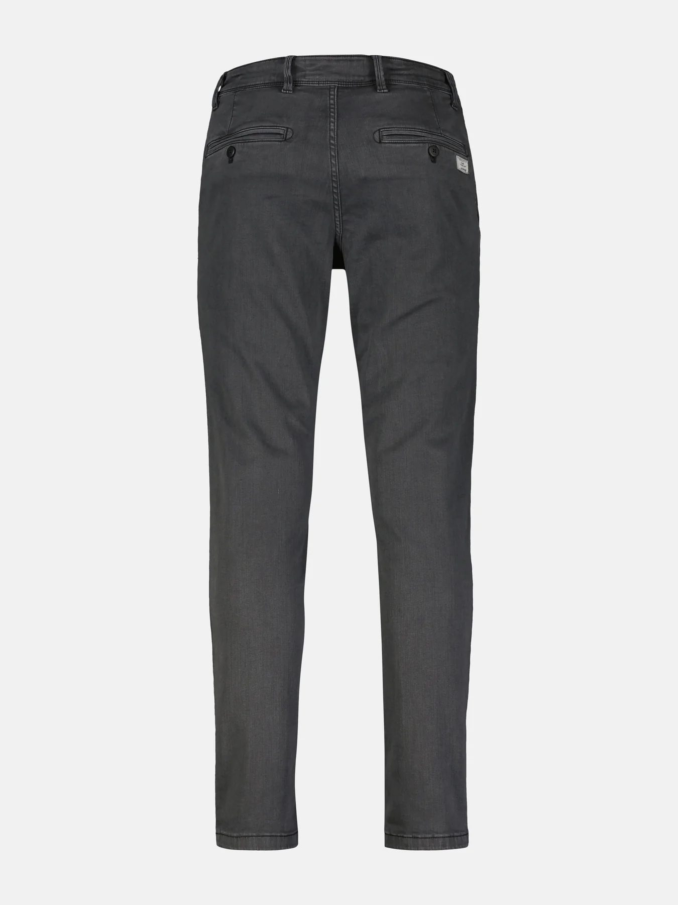 2009114 CHINO VAN ZACHTE HYPERFLEX STRETCHKWALITEIT (289 DARK GRAPHITE)