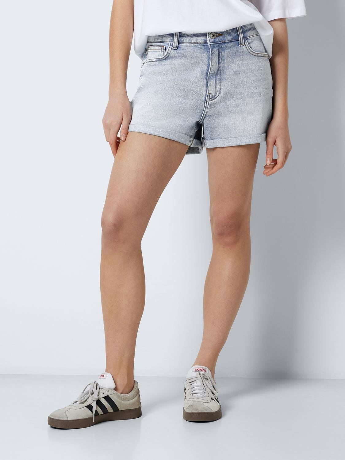 NMMONI HW SHORTS AZ360 BL NOOS LIGHT BLUE DENIM