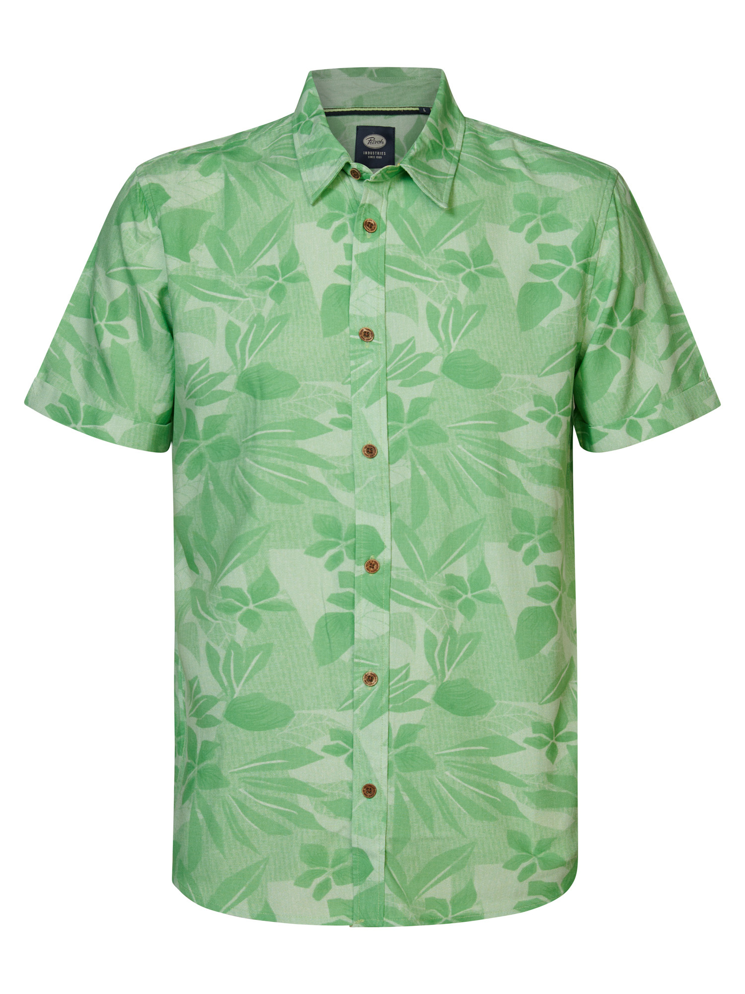 Petrol M-1040-SIS435 Men Shirt Short Sleeve AOP (6160 Grass)