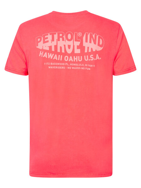 Petrol M-1040-TSR665 Men T-Shirt SS (3099 Fiery Coral)