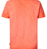 Petrol M-1040-TSV662 Men T-Shirt SS V-Neck (3099 Fiery Coral)