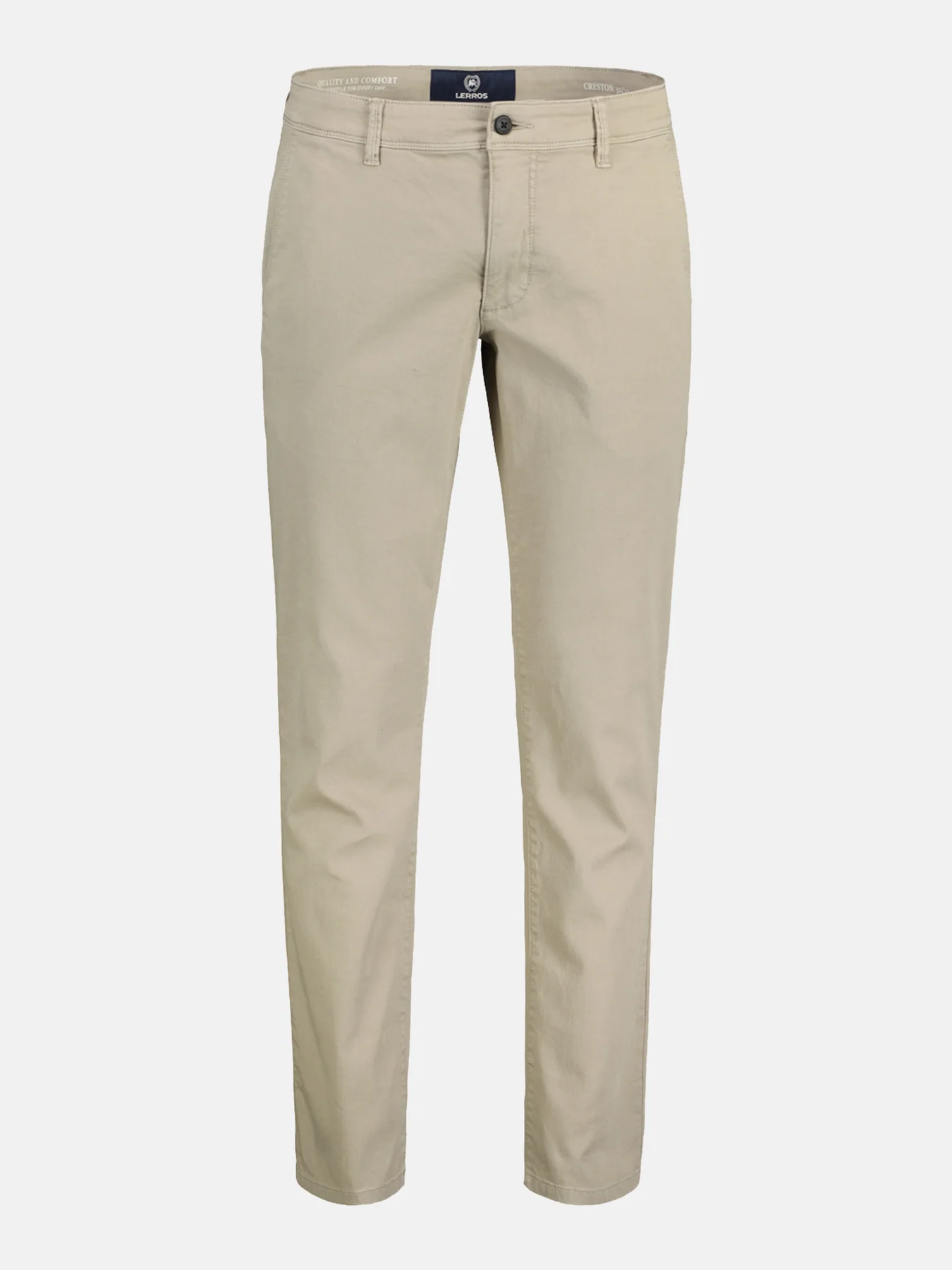 2009166 CHINO MICROSTRUCTUUR SLIM FIT (707 SOFT STONE)