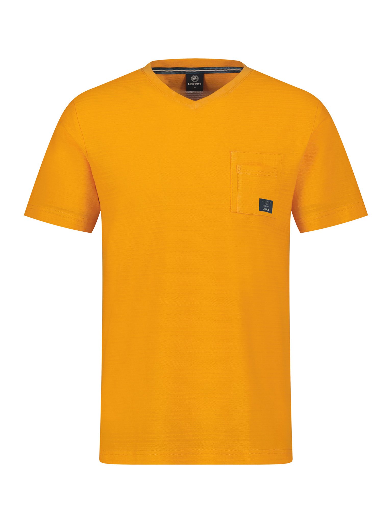 Lerros 2453180 K12 T-Shirt/Serafino 1/2 Arm (921 Mango)