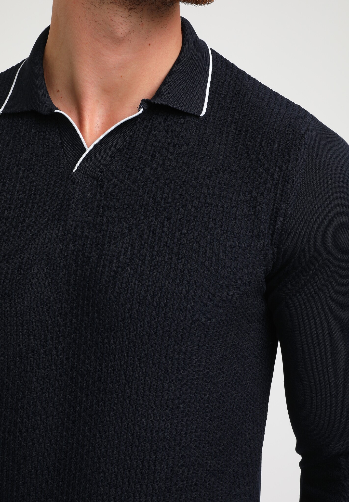 POLO KNITWEAR LONGSLEEVE 234925 (301 Navy)