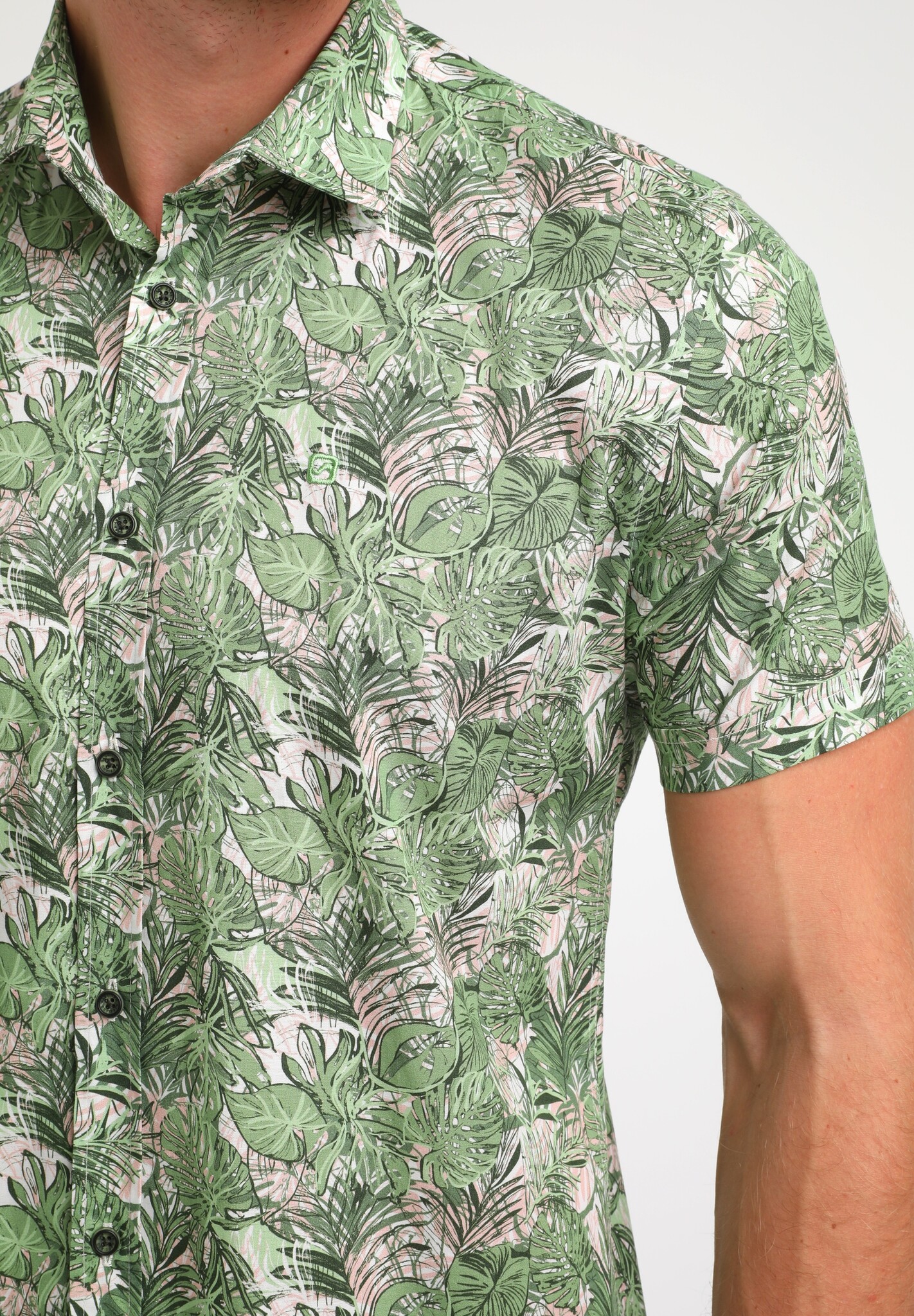 334928 KORT MOUW HEMD (722 LIGHT ARMY)