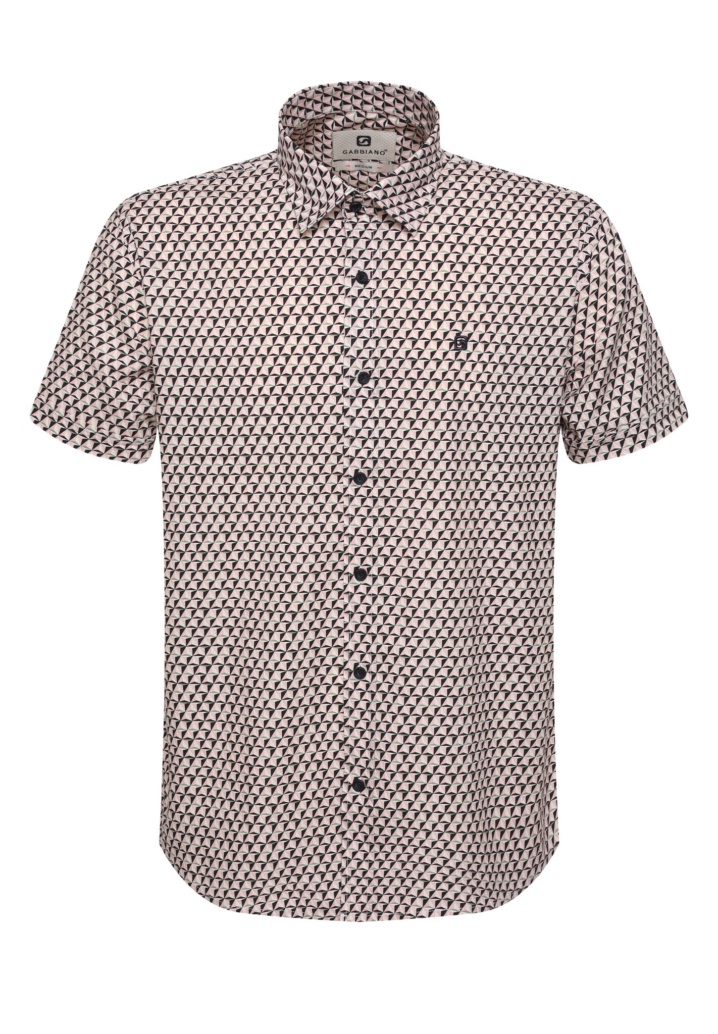 334930 KORT MOUW HEMD (719 DUSTY CORAL)