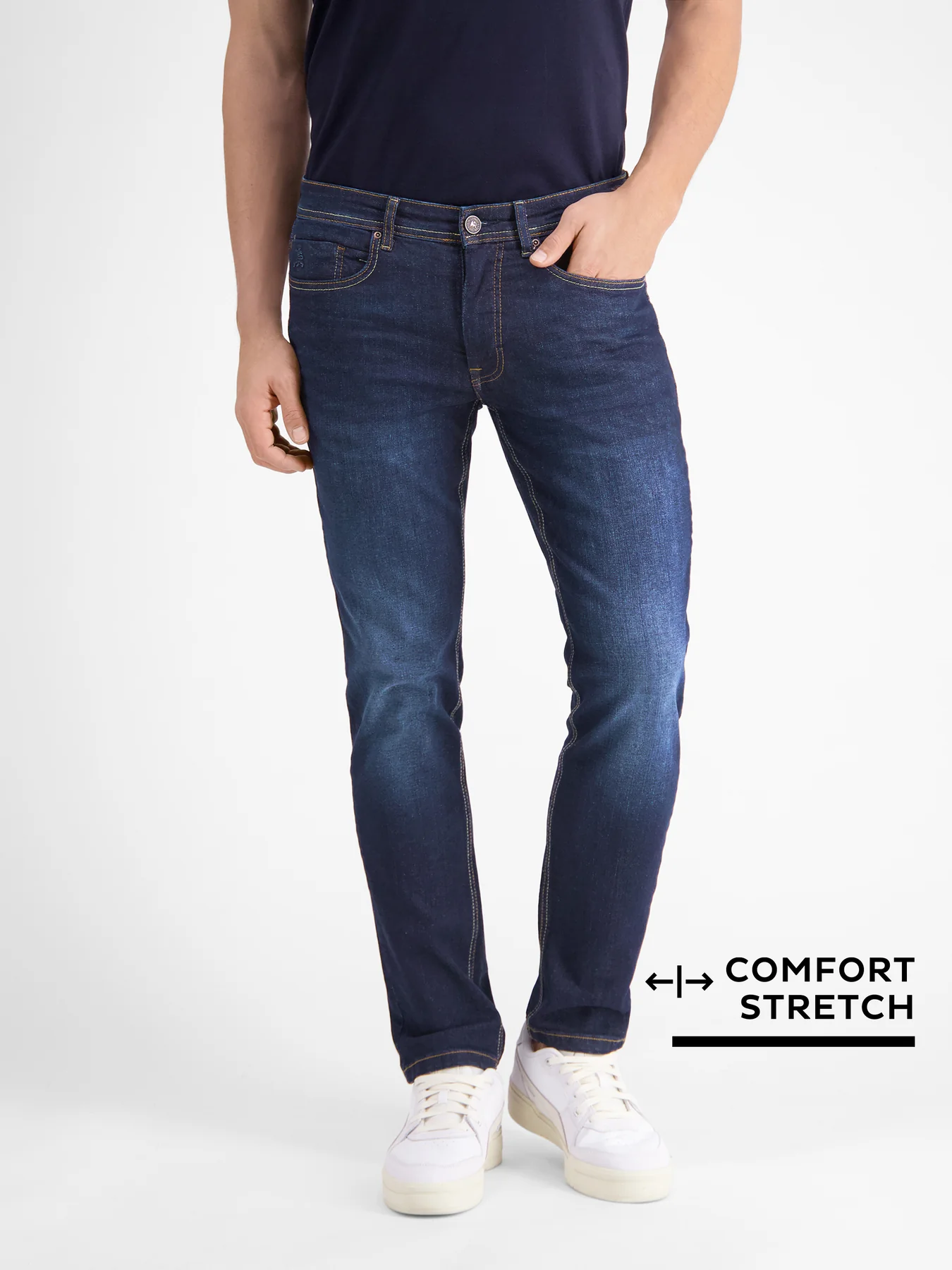 Lerros 2009320 CONLIN STRETCHDENIM SLIM FIT (495 DARK BLUE)