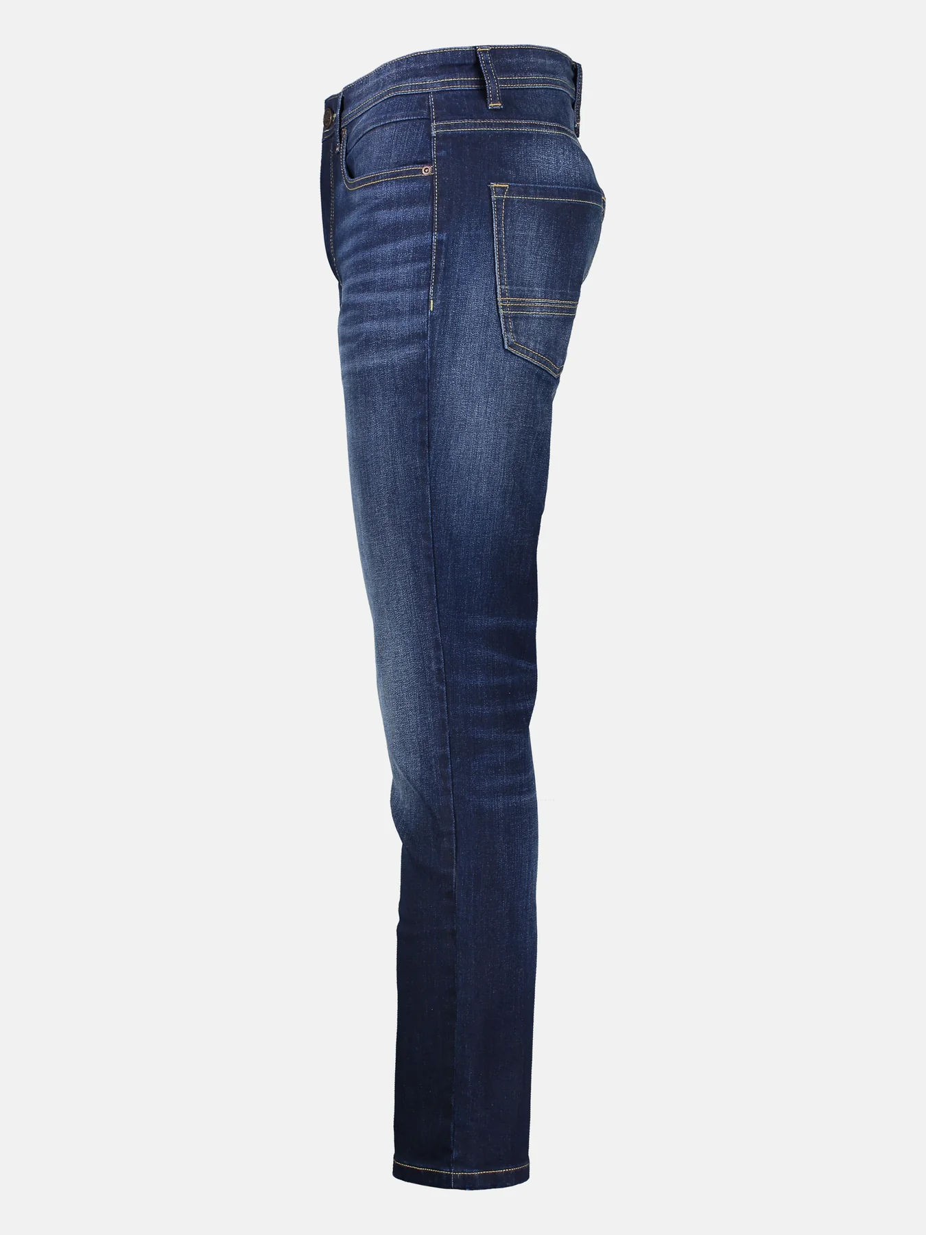 2009329 BAXTER DENIM USED-LOOK RELAXED FIT (495 DARK BLUE)