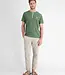 2423910 GESTREEPT SERAFINO OVERHEMD (612 SAGE GREEN)