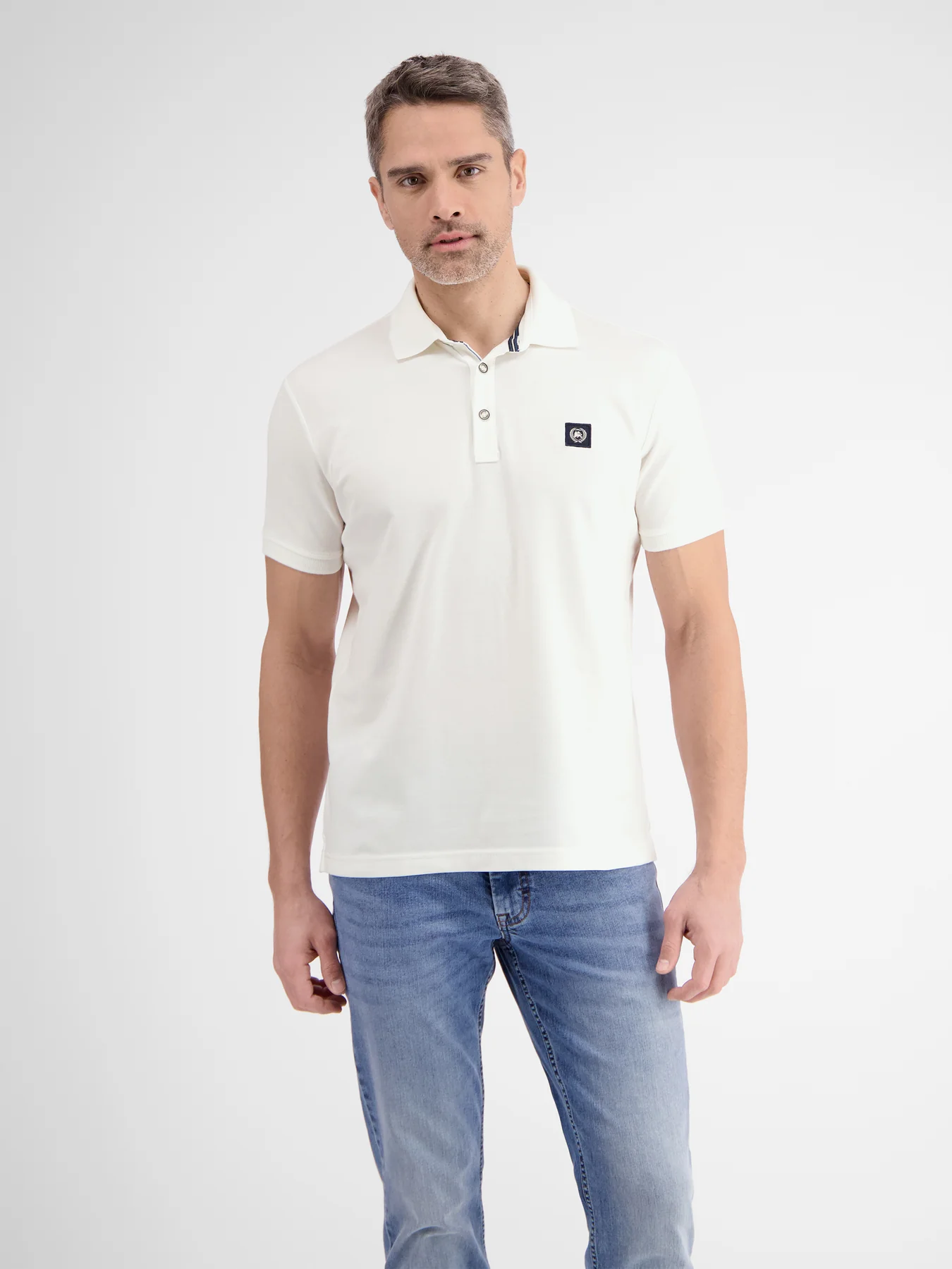 Lerros 2453261 Men Polo (Broken white 103)