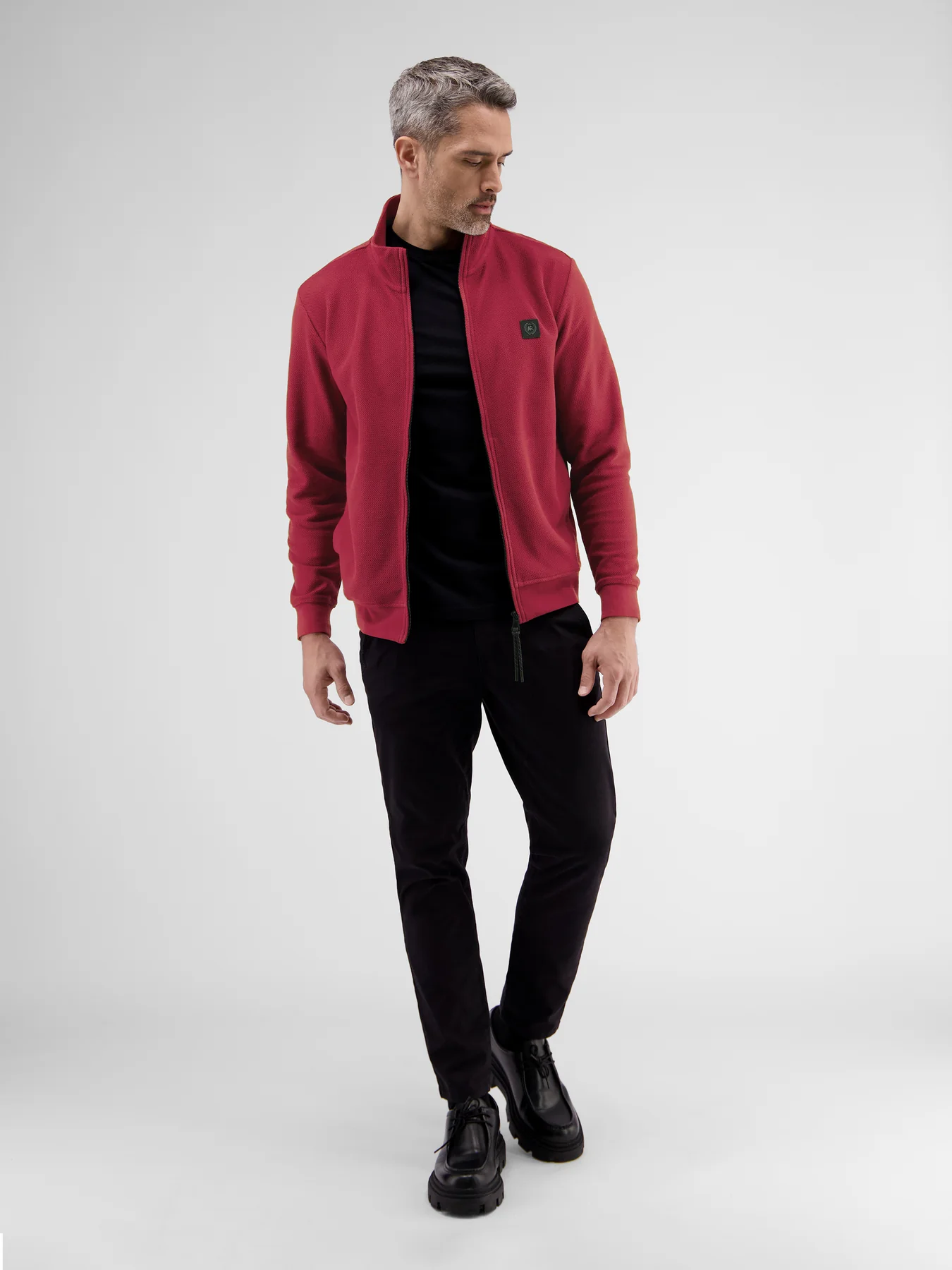 2484532 K44 Sweatjacke (362 Deep Garnet Red)