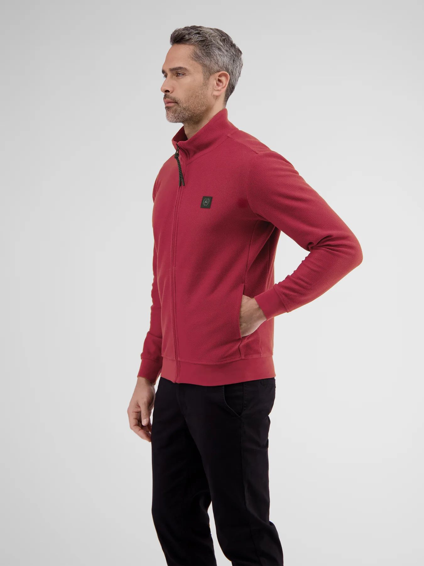 2484532 K44 Sweatjacke (362 Deep Garnet Red)