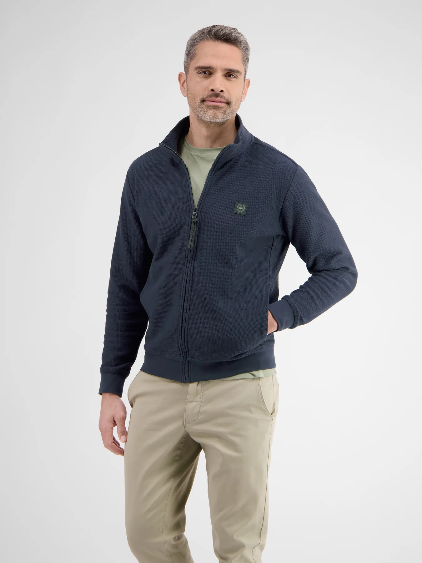 Lerros 2484532 K44 Sweatjacke (485 Classic Navy)