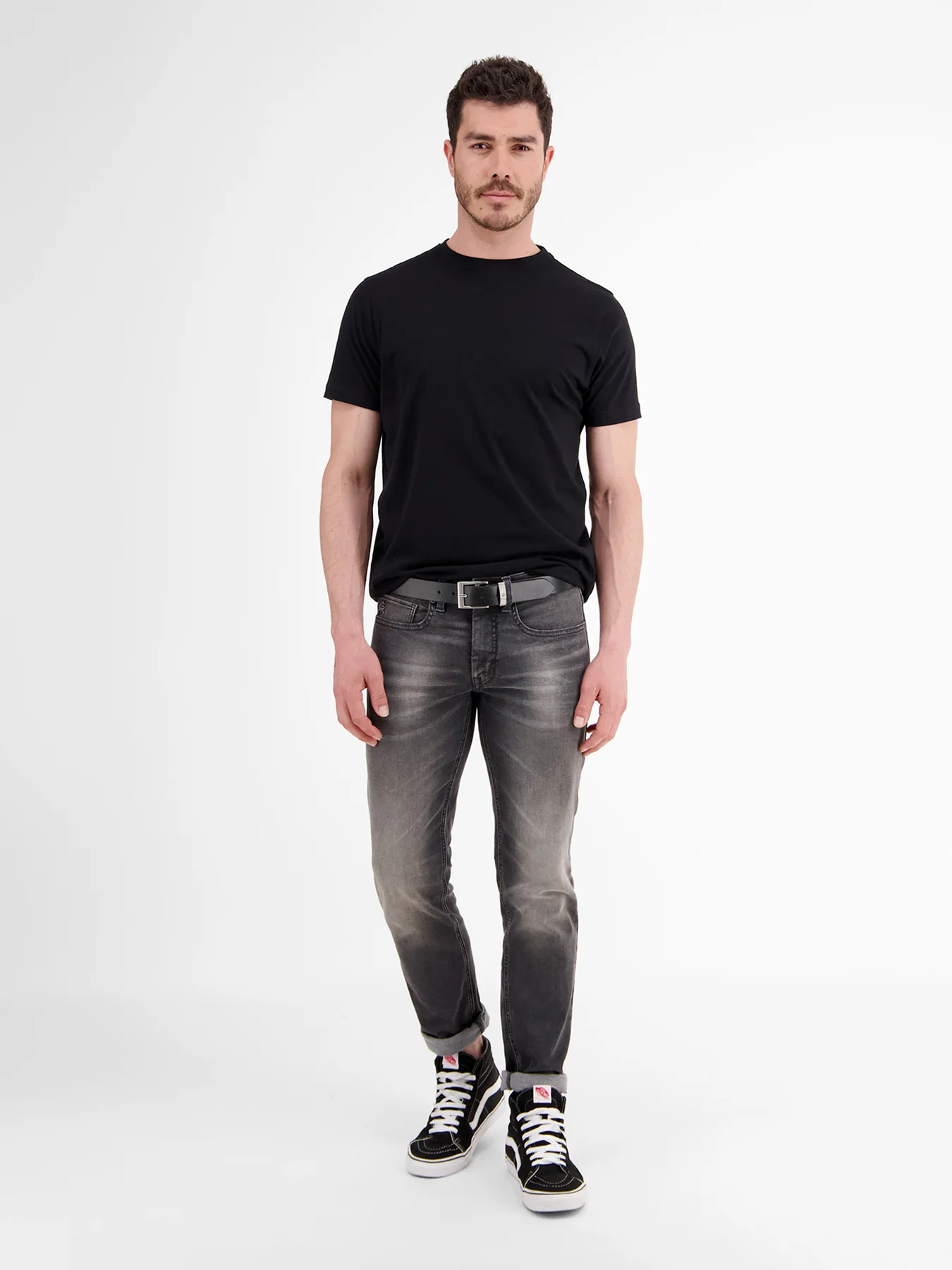 5003007 RIEM MET METALEN ELEMENTEN (290 BLACK)