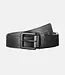 5003018 LEREN RIEM MATTHEW MET ZWARTE GESP (250 MID GREY MELANGE)