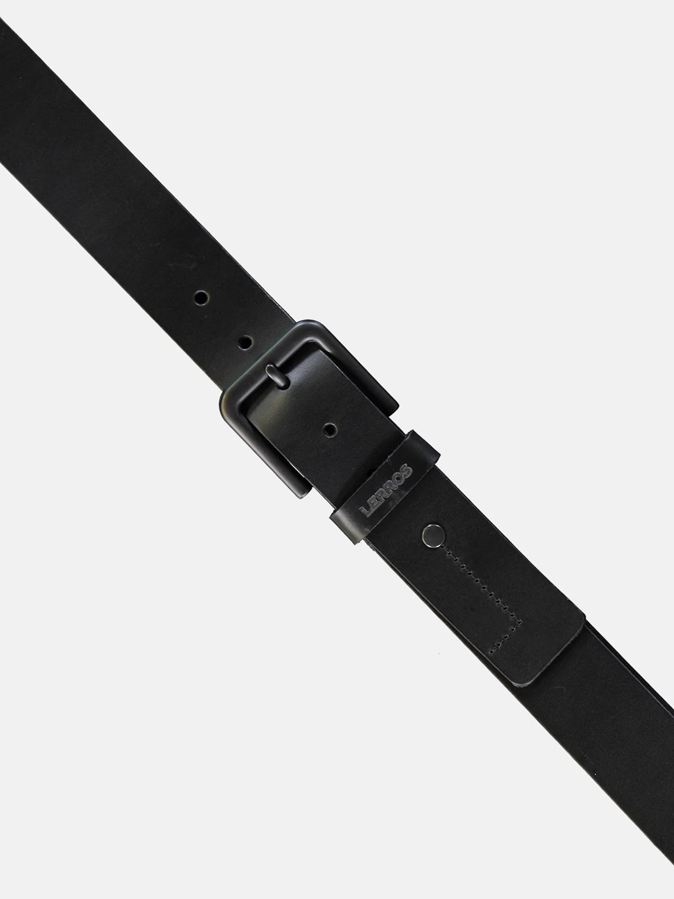 5003018 LEREN RIEM MATTHEW MET ZWARTE GESP (290 BLACK)