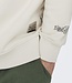 ONSRILEY REG 1/4 ZIP HIGH NECK SWT VD ANTIQUE WHITE