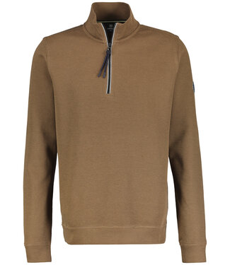 Lerros 2484402 K11 Sweatshirt/Troyer/Rh/V-Neck (729 Bold Camel)