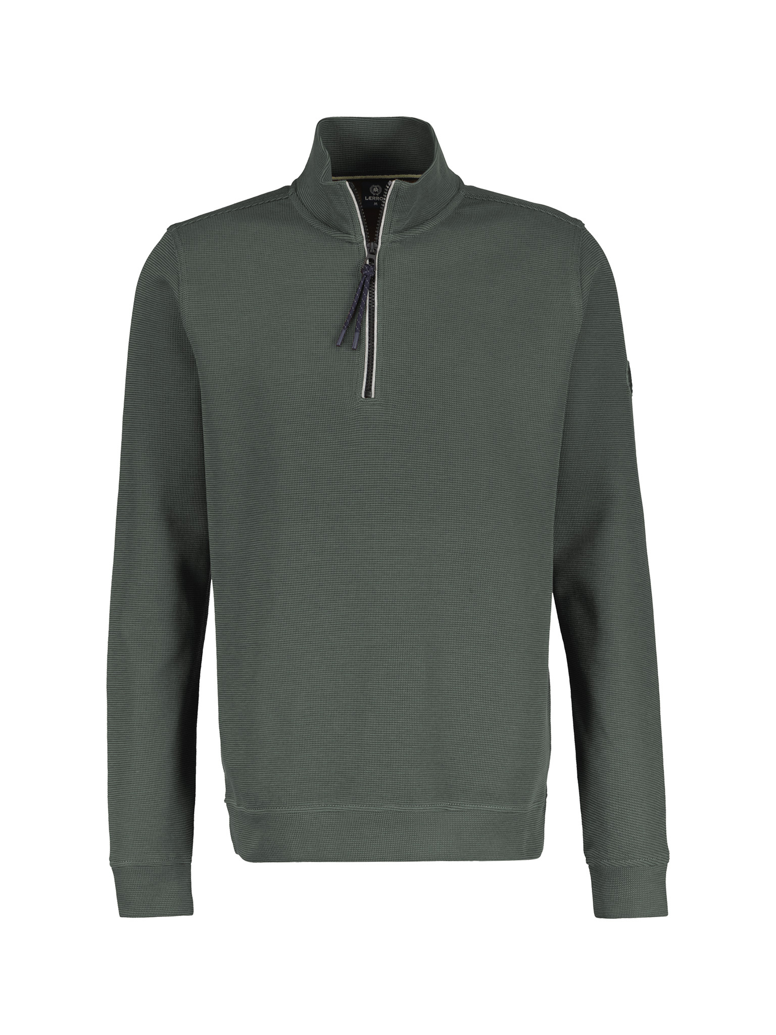 Lerros 2484402 K11 Sweatshirt/Troyer/Rh/V-Neck (670 Chilled Olive)