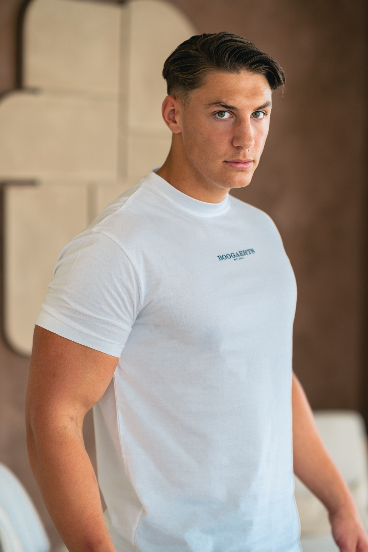 Boogaerts MAX PREMIUM T-SHIRT WHITE