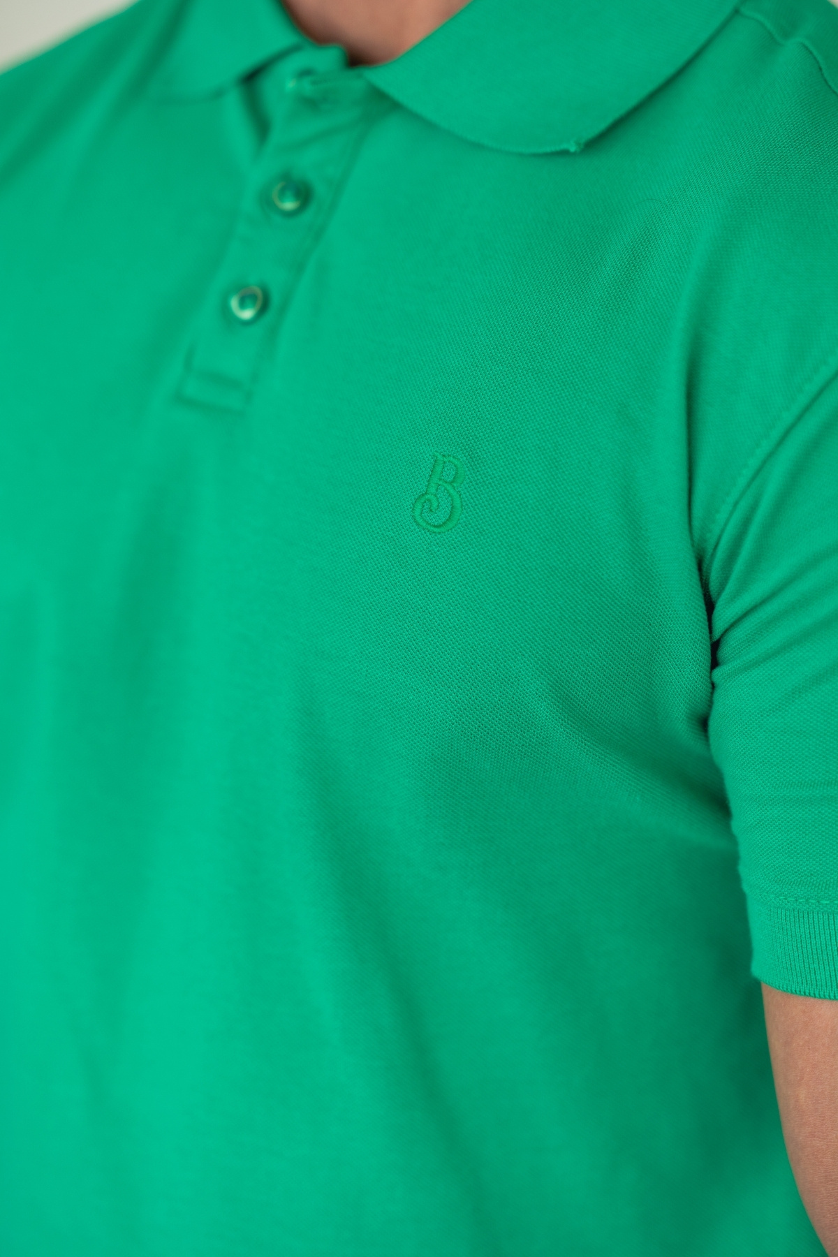 MAX PIQUE POLO GREEN