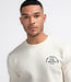 M-3040-SWR364 Men Sweater Round Neck Print (0007 Antique White)