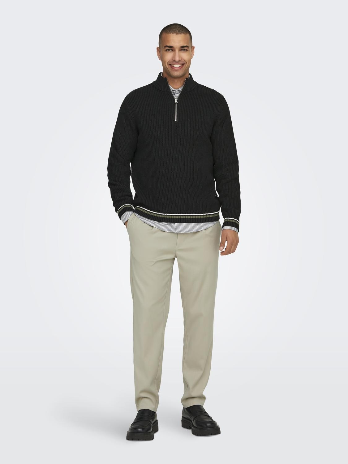 ONSLIMA LIFE REG 5 MIX BOX KNIT BTS (Black)